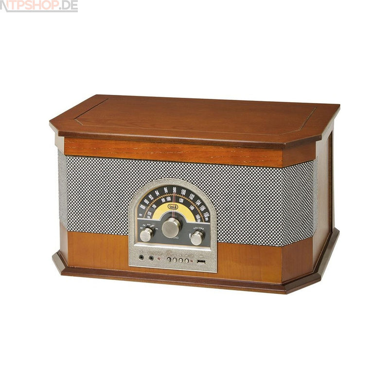 Laden Sie das Bild in Galerie -Viewer, Trevi TT 1040 BT MUSIC OPERA SYSTEM holzfarben B-Ware