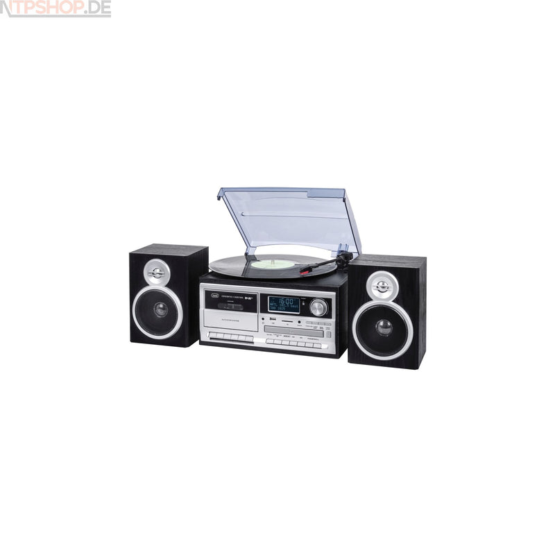 Laden Sie das Bild in Galerie -Viewer, Trevi TT 1072DAB Retro-Stereoanlage mit DAB+ B-Ware - New-Tech-Products GmbH NTP NTPShop.de www.ntpshop.de www.new-tech-products.de all4living Onlineshop Online Store Gadgets Elektrogeräte