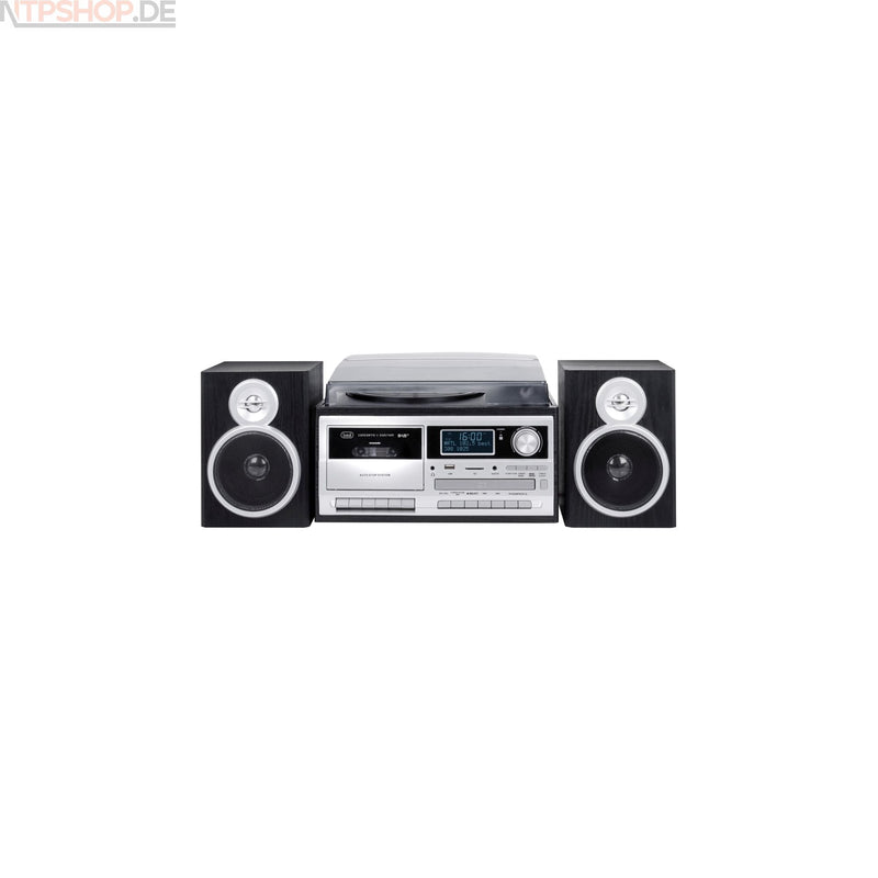 Laden Sie das Bild in Galerie -Viewer, Trevi TT 1072DAB Retro-Stereoanlage mit DAB+ B-Ware - New-Tech-Products GmbH NTP NTPShop.de www.ntpshop.de www.new-tech-products.de all4living Onlineshop Online Store Gadgets Elektrogeräte