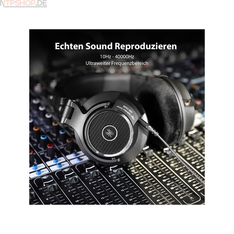 Laden Sie das Bild in Galerie -Viewer, OneOdio Monitor 80 Headset Kopfhörer schwarz B-Ware (R1F2)