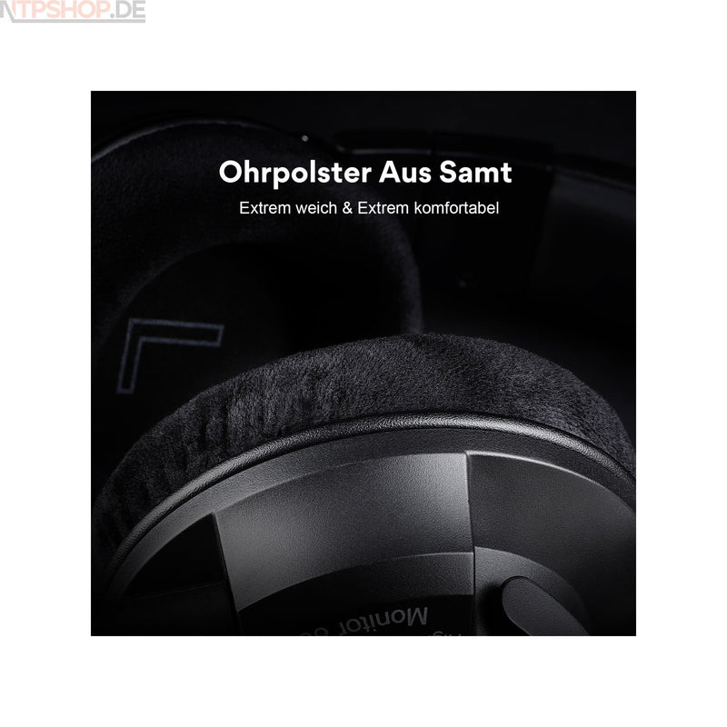 Laden Sie das Bild in Galerie -Viewer, OneOdio Monitor 80 Headset Kopfhörer schwarz B-Ware (R1F2)