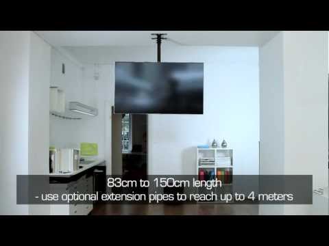 Laden und spielen Sie Video in Galerie -Viewer, Multibrackets 5460 M Public Ceilingmount Medium Single 3000