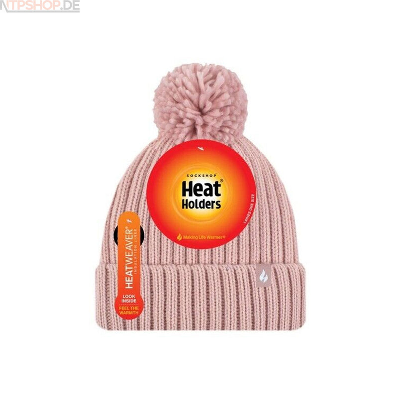 Laden Sie das Bild in Galerie -Viewer, Heat Holders BSHH768OSPNK Frauen Mütze - Dusky Pink