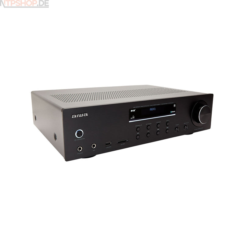Laden Sie das Bild in Galerie -Viewer, Aiwa AMR-200DAB/BK Verstärker - New-Tech-Products GmbH NTP NTPShop.de www.ntpshop.de www.new-tech-products.de all4living Onlineshop Online Store Gadgets Elektrogeräte