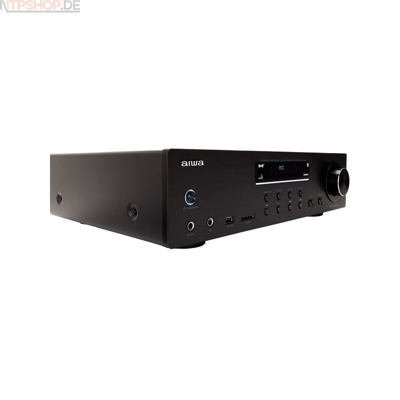 Laden Sie das Bild in Galerie -Viewer, Aiwa AMR-200DAB/BK Verstärker - New-Tech-Products GmbH NTP NTPShop.de www.ntpshop.de www.new-tech-products.de all4living Onlineshop Online Store Gadgets Elektrogeräte