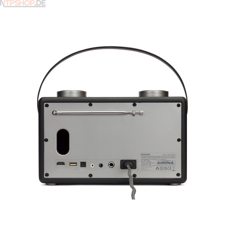 Laden Sie das Bild in Galerie -Viewer, Aiwa BSTU-800BK Vintage-Lautsprecher - New-Tech-Products GmbH NTP NTPShop.de www.ntpshop.de www.new-tech-products.de all4living Onlineshop Online Store Gadgets Elektrogeräte