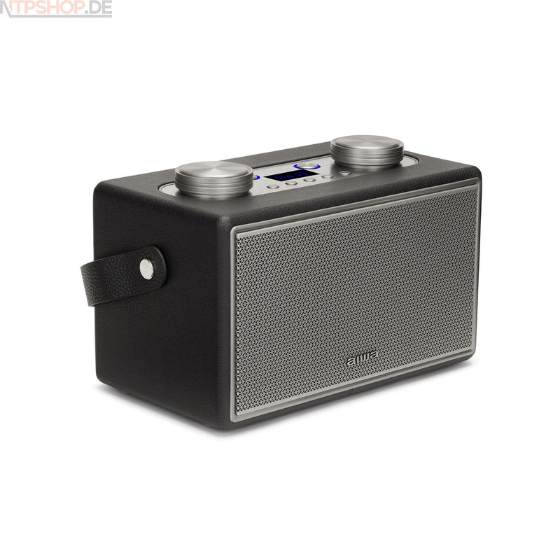 Laden Sie das Bild in Galerie -Viewer, Aiwa BSTU-800BK Vintage-Lautsprecher - New-Tech-Products GmbH NTP NTPShop.de www.ntpshop.de www.new-tech-products.de all4living Onlineshop Online Store Gadgets Elektrogeräte