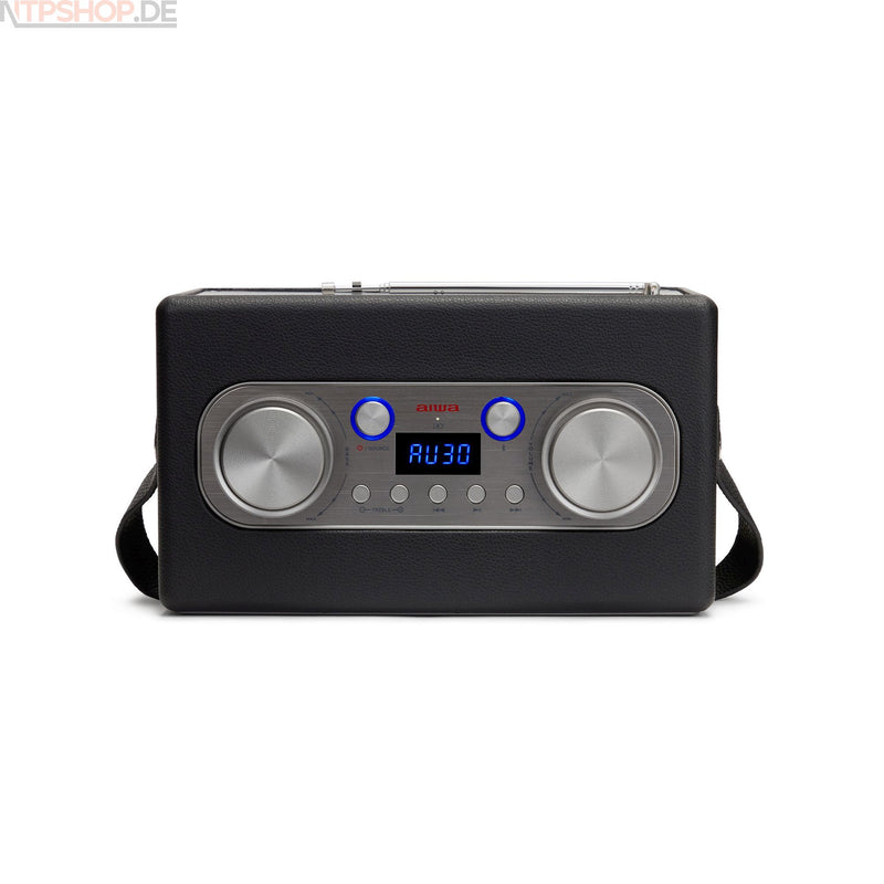 Laden Sie das Bild in Galerie -Viewer, Aiwa BSTU-800BK Vintage-Lautsprecher - New-Tech-Products GmbH NTP NTPShop.de www.ntpshop.de www.new-tech-products.de all4living Onlineshop Online Store Gadgets Elektrogeräte