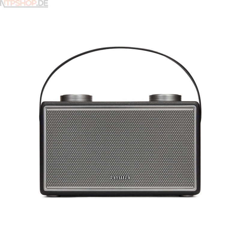 Laden Sie das Bild in Galerie -Viewer, Aiwa BSTU-800BK Vintage-Lautsprecher - New-Tech-Products GmbH NTP NTPShop.de www.ntpshop.de www.new-tech-products.de all4living Onlineshop Online Store Gadgets Elektrogeräte