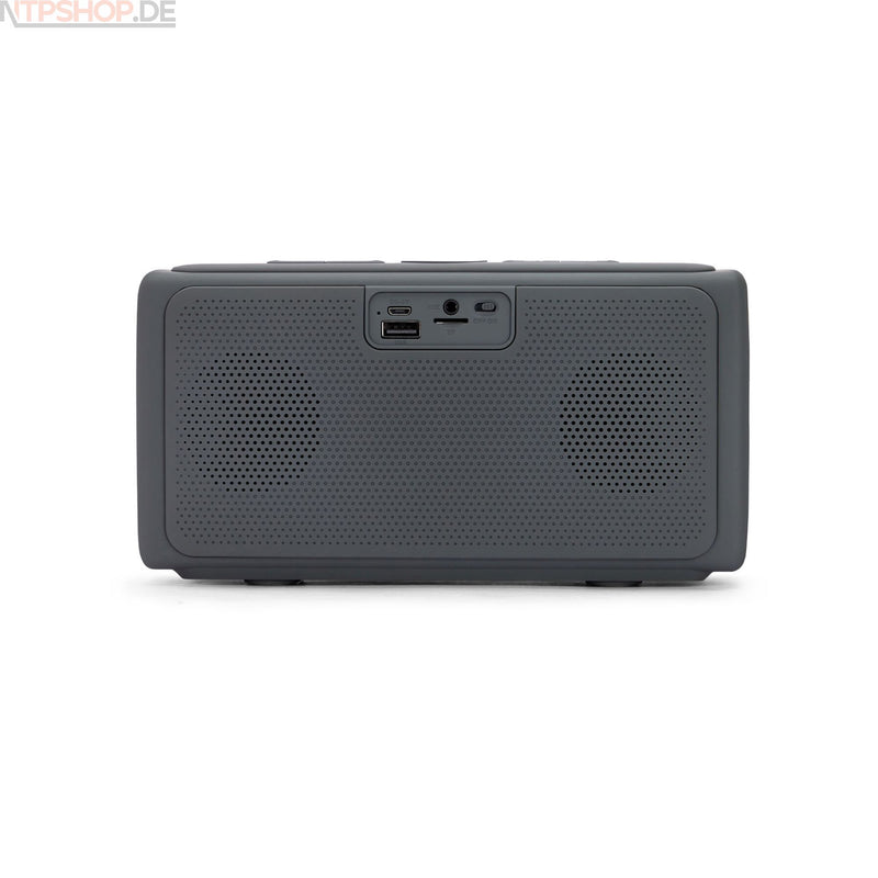 Laden Sie das Bild in Galerie -Viewer, Aiwa CRU-80BT Bluetooth Lautsprecher mit Funkuhr - New-Tech-Products GmbH NTP NTPShop.de www.ntpshop.de www.new-tech-products.de all4living Onlineshop Online Store Gadgets Elektrogeräte