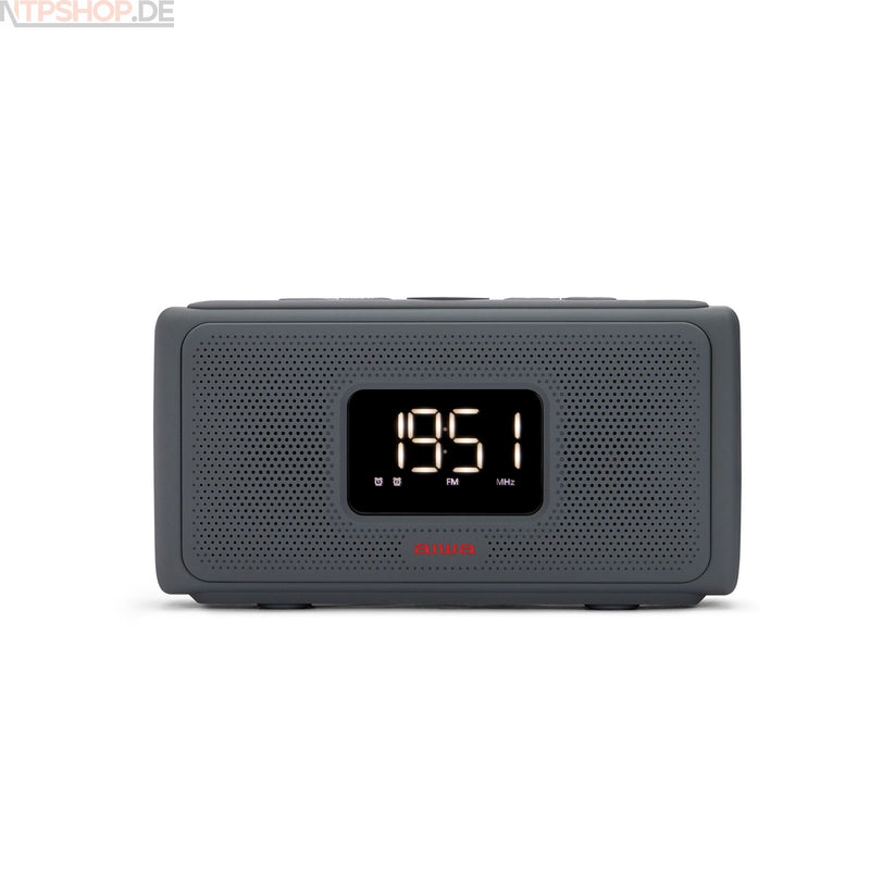 Laden Sie das Bild in Galerie -Viewer, Aiwa CRU-80BT Bluetooth Lautsprecher mit Funkuhr - New-Tech-Products GmbH NTP NTPShop.de www.ntpshop.de www.new-tech-products.de all4living Onlineshop Online Store Gadgets Elektrogeräte
