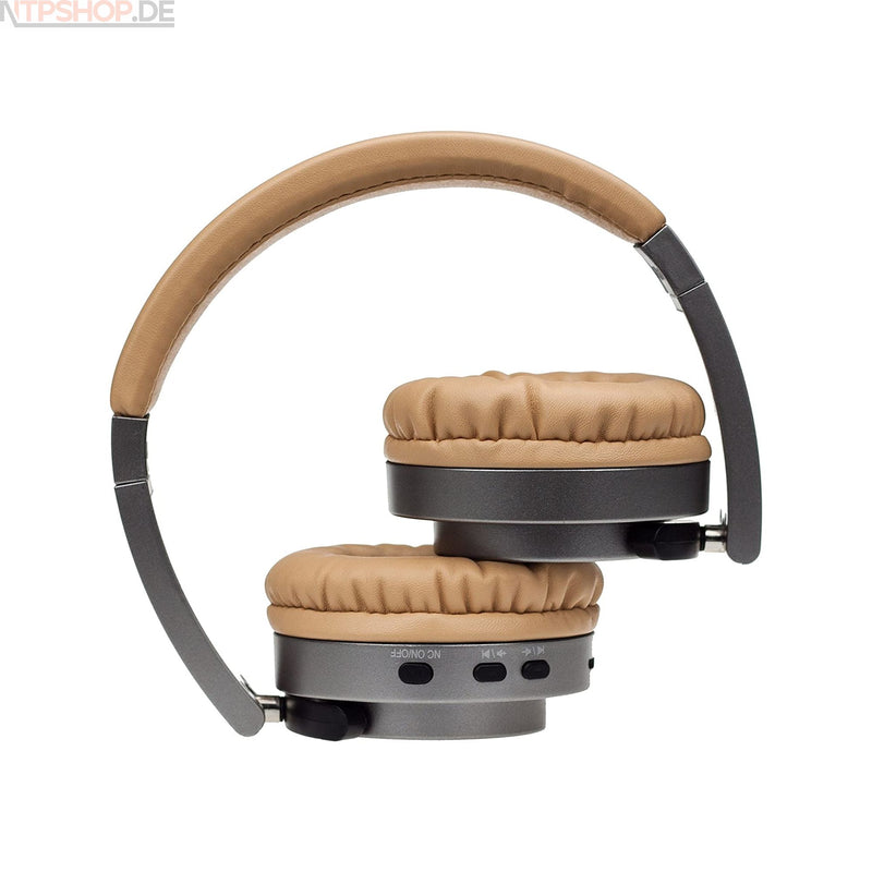 Laden Sie das Bild in Galerie -Viewer, Denver BTN-206 Sand On-Ear Bluetooth Kopfhörer mit Noise Cancelling - New-Tech-Products GmbH NTP NTPShop.de www.ntpshop.de www.new-tech-products.de all4living Onlineshop Online Store Gadgets Elektrogeräte