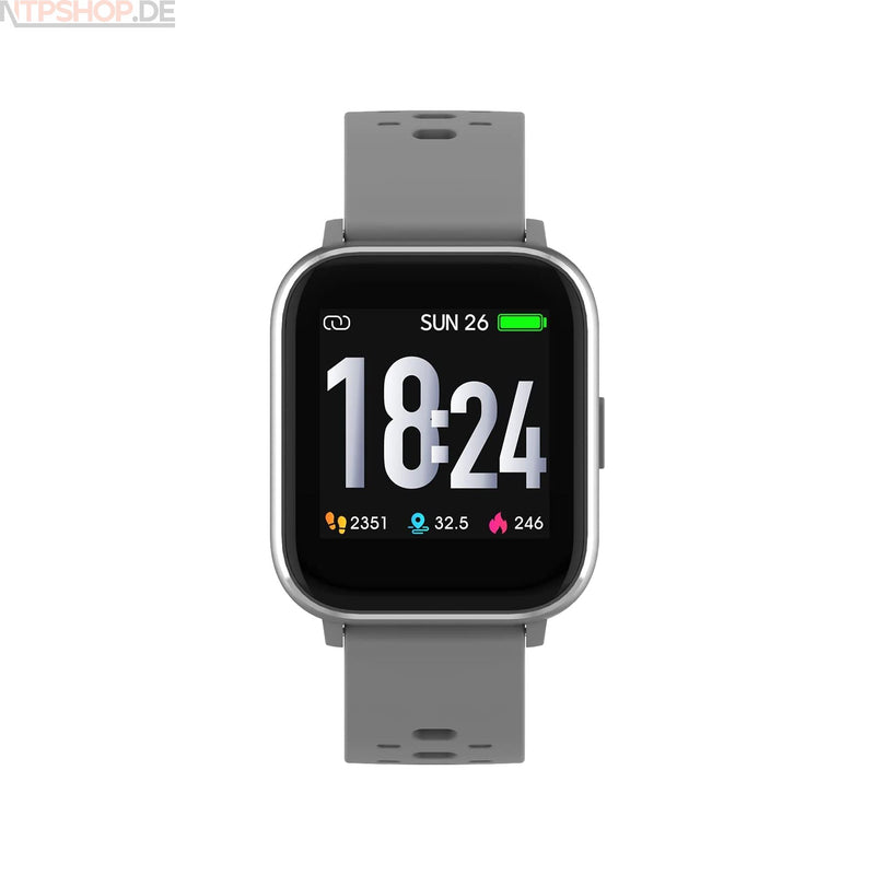 Laden Sie das Bild in Galerie -Viewer, Denver SW-162 Bluetooth-Smartwatch mit Körpertemperatur- und Herzfrequenzsensor - New-Tech-Products GmbH NTP NTPShop.de www.ntpshop.de www.new-tech-products.de all4living Onlineshop Online Store Gadgets Elektrogeräte