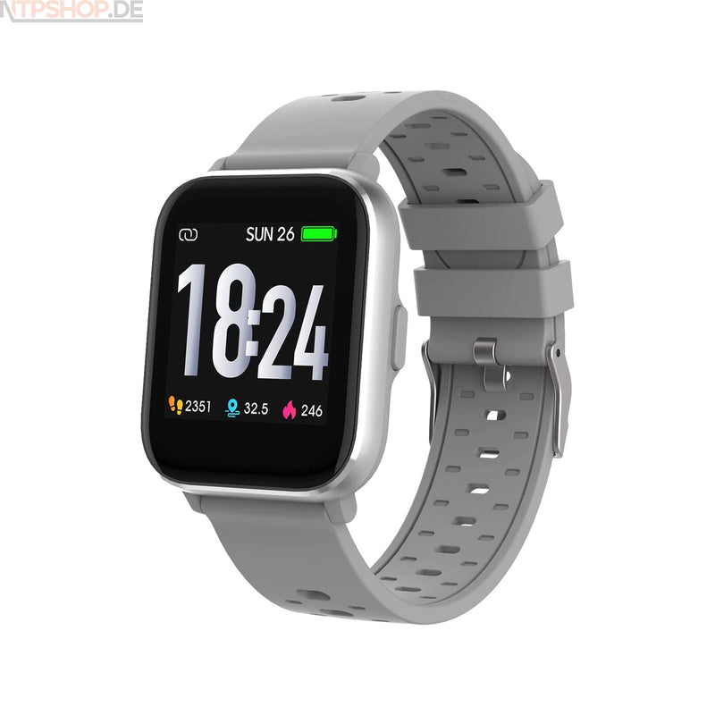 Laden Sie das Bild in Galerie -Viewer, Denver SW-162 Bluetooth-Smartwatch mit Körpertemperatur- und Herzfrequenzsensor - New-Tech-Products GmbH NTP NTPShop.de www.ntpshop.de www.new-tech-products.de all4living Onlineshop Online Store Gadgets Elektrogeräte