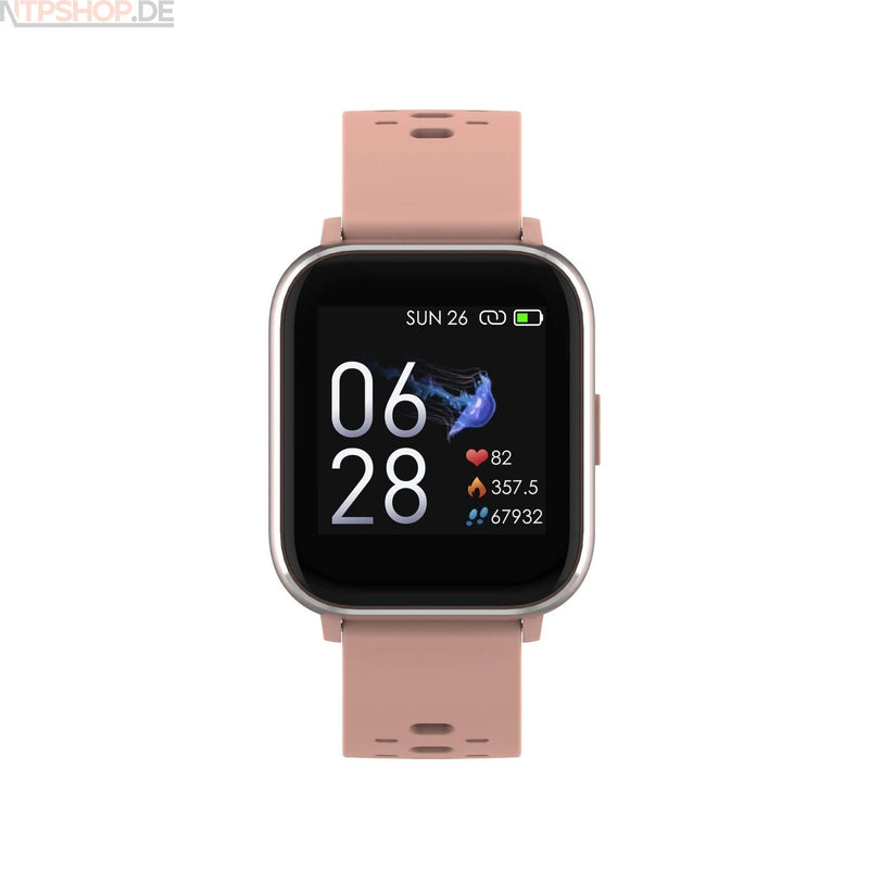 Laden Sie das Bild in Galerie -Viewer, Denver SW-162 Bluetooth-Smartwatch mit Körpertemperatur- und Herzfrequenzsensor - New-Tech-Products GmbH NTP NTPShop.de www.ntpshop.de www.new-tech-products.de all4living Onlineshop Online Store Gadgets Elektrogeräte