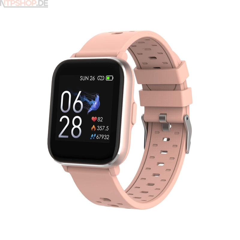 Laden Sie das Bild in Galerie -Viewer, Denver SW-162 Bluetooth-Smartwatch mit Körpertemperatur- und Herzfrequenzsensor - New-Tech-Products GmbH NTP NTPShop.de www.ntpshop.de www.new-tech-products.de all4living Onlineshop Online Store Gadgets Elektrogeräte