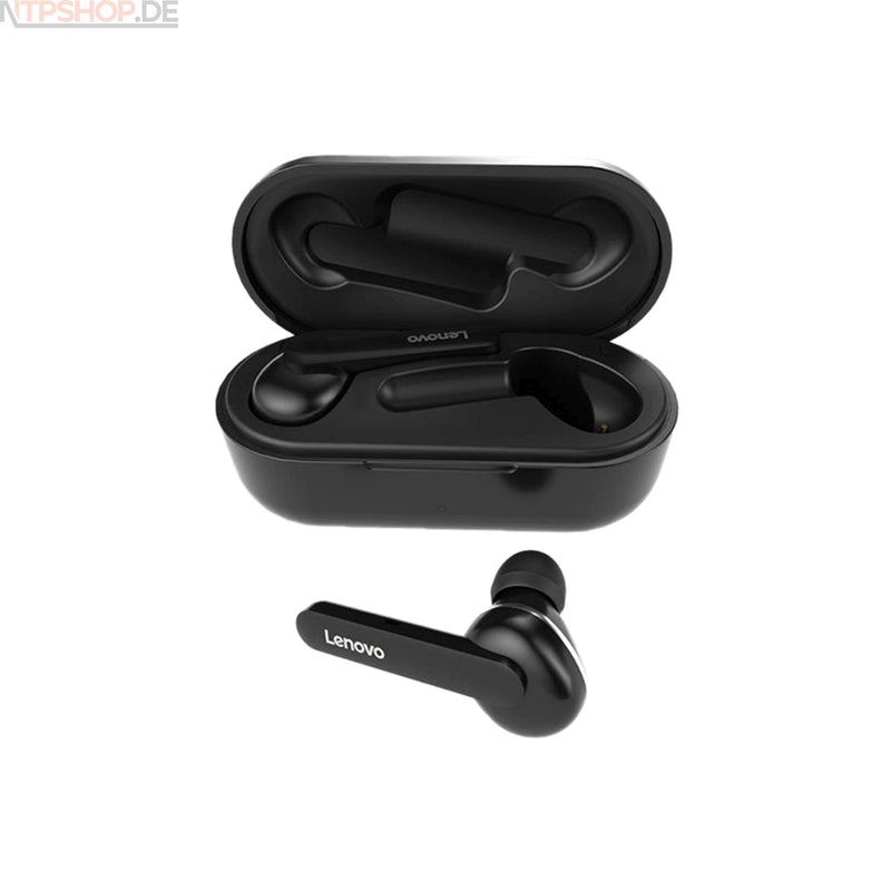 Laden Sie das Bild in Galerie -Viewer, Lenovo HT28 True Wireless Bluetooth Headset - schwarz - New-Tech-Products GmbH NTP NTPShop.de www.ntpshop.de www.new-tech-products.de all4living Onlineshop Online Store Gadgets Elektrogeräte