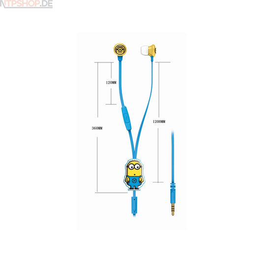 Lexibook HP006DES Minions Ohrhörer - New-Tech-Products GmbH NTP NTPShop.de www.ntpshop.de www.new-tech-products.de all4living Onlineshop Online Store Gadgets Elektrogeräte