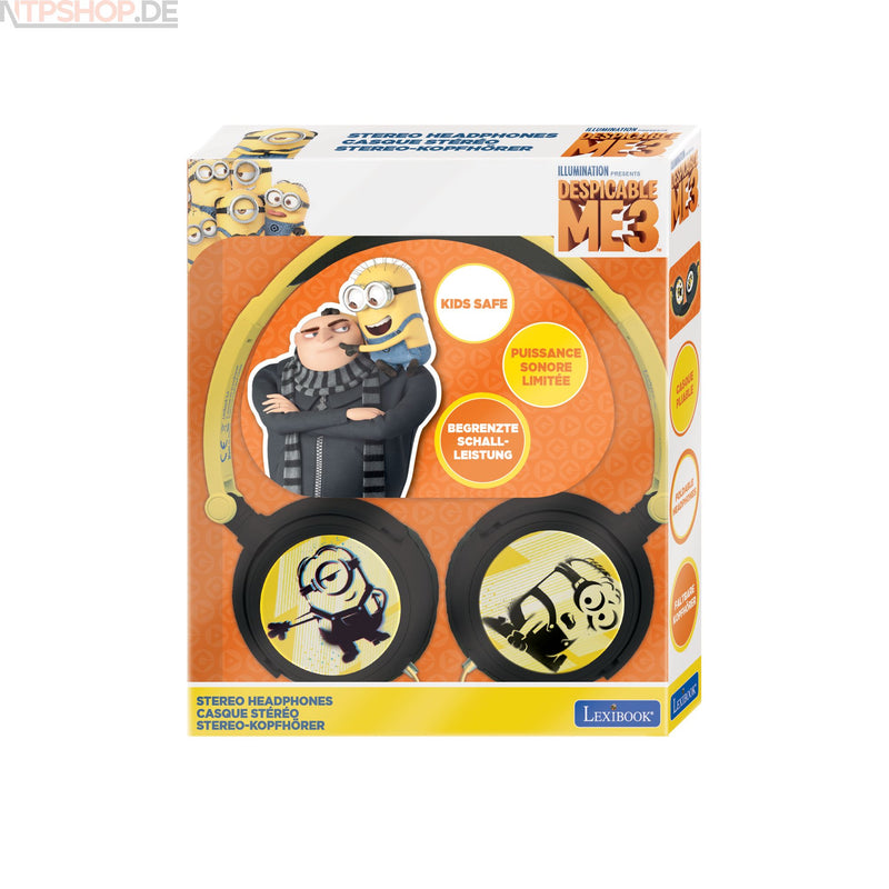 Laden Sie das Bild in Galerie -Viewer, Lexibook HP010DES Despicable Me - Ich einfach Unverbesserlich Kopfhörer - New-Tech-Products GmbH NTP NTPShop.de www.ntpshop.de www.new-tech-products.de all4living Onlineshop Online Store Gadgets Elektrogeräte
