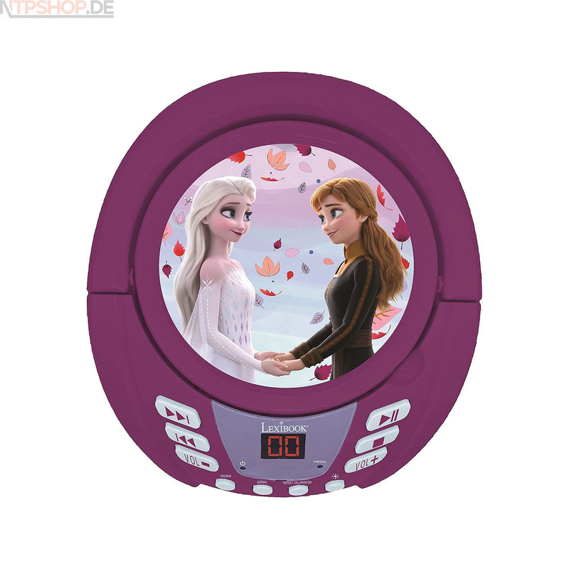 Laden Sie das Bild in Galerie -Viewer, Lexibook RCD109FZ Frozen 2 Bluetooth CD-Player mit LED Beleuchtung - New-Tech-Products GmbH NTP NTPShop.de www.ntpshop.de www.new-tech-products.de all4living Onlineshop Online Store Gadgets Elektrogeräte