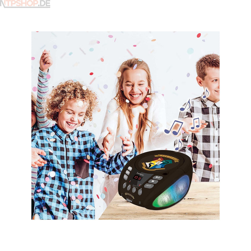 Laden Sie das Bild in Galerie -Viewer, Lexibook RCD109HP Harry Potter Bluetooth CD-Player mit LED Beleuchtung - New-Tech-Products GmbH NTP NTPShop.de www.ntpshop.de www.new-tech-products.de all4living Onlineshop Online Store Gadgets Elektrogeräte
