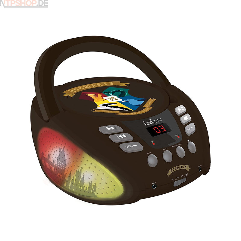 Laden Sie das Bild in Galerie -Viewer, Lexibook RCD109HP Harry Potter Bluetooth CD-Player mit LED Beleuchtung - New-Tech-Products GmbH NTP NTPShop.de www.ntpshop.de www.new-tech-products.de all4living Onlineshop Online Store Gadgets Elektrogeräte