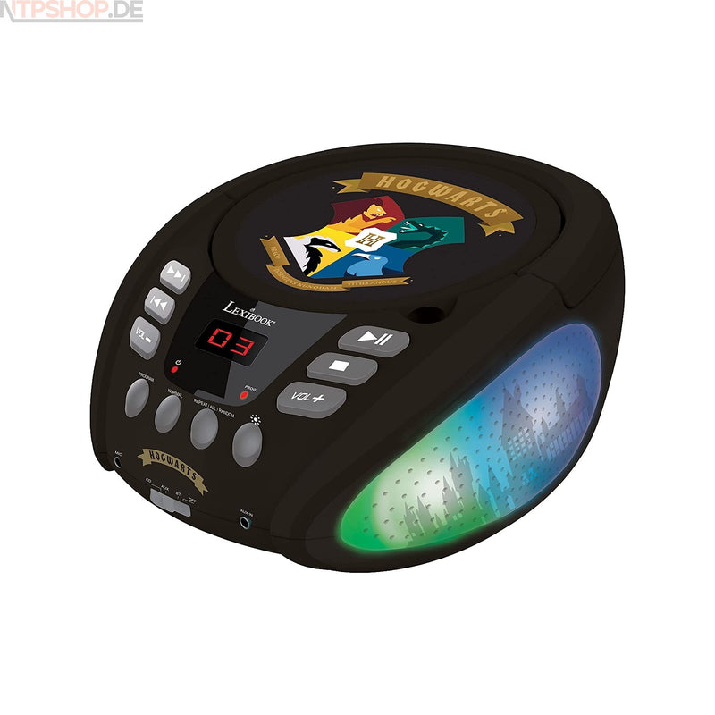 Laden Sie das Bild in Galerie -Viewer, Lexibook RCD109HP Harry Potter Bluetooth CD-Player mit LED Beleuchtung - New-Tech-Products GmbH NTP NTPShop.de www.ntpshop.de www.new-tech-products.de all4living Onlineshop Online Store Gadgets Elektrogeräte