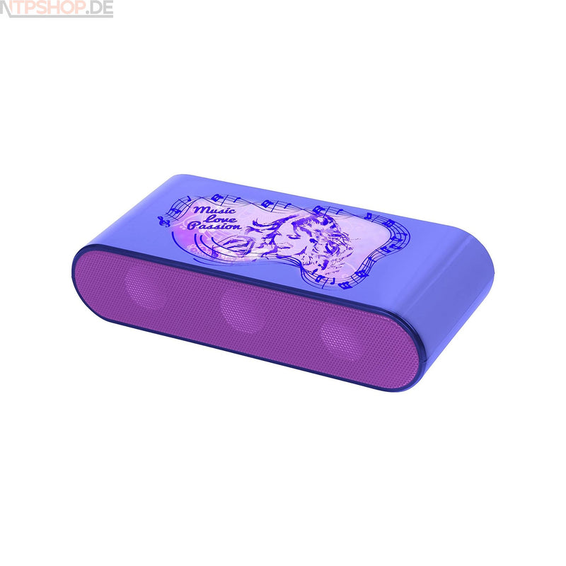 Laden Sie das Bild in Galerie -Viewer, Lexibook BT350VI Portabler Bluetooth-Lautsprecher Violetta - New-Tech-Products GmbH NTP NTPShop.de www.ntpshop.de www.new-tech-products.de all4living Onlineshop Online Store Gadgets Elektrogeräte
