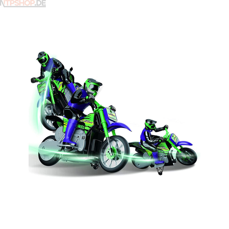 Laden Sie das Bild in Galerie -Viewer, Lexibook RC18 Crosslander Funkferngesteuertes Motorrad - New-Tech-Products GmbH NTP NTPShop.de www.ntpshop.de www.new-tech-products.de all4living Onlineshop Online Store Gadgets Elektrogeräte