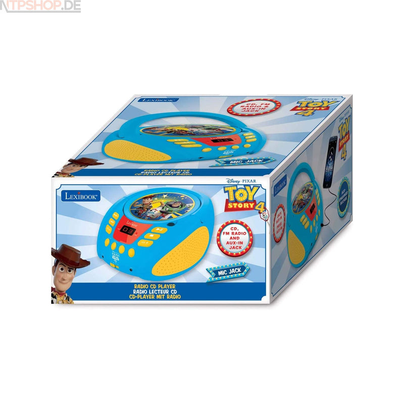 Laden Sie das Bild in Galerie -Viewer, Lexibook RCD108TS CD-Player und Boombox im Disney Toy Story Design - New-Tech-Products GmbH NTP NTPShop.de www.ntpshop.de www.new-tech-products.de all4living Onlineshop Online Store Gadgets Elektrogeräte
