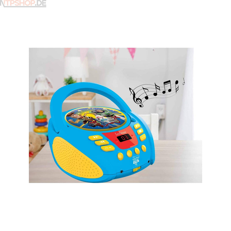 Laden Sie das Bild in Galerie -Viewer, Lexibook RCD108TS CD-Player und Boombox im Disney Toy Story Design - New-Tech-Products GmbH NTP NTPShop.de www.ntpshop.de www.new-tech-products.de all4living Onlineshop Online Store Gadgets Elektrogeräte