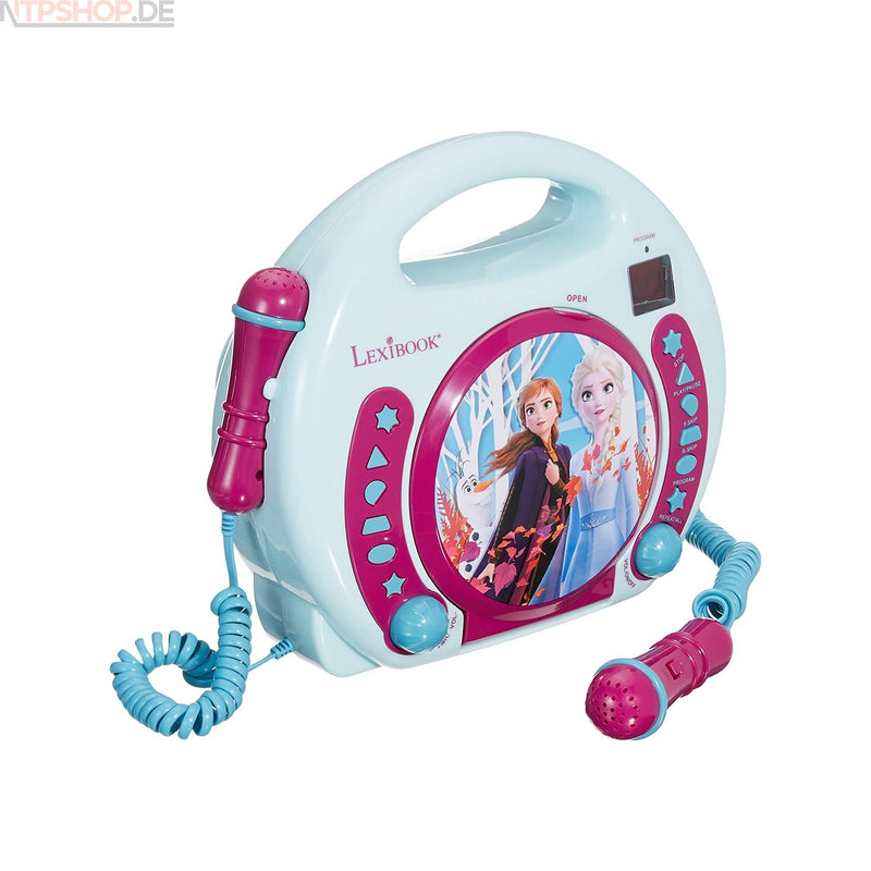 Laden Sie das Bild in Galerie -Viewer, Lexibook RCDK100FZ CD-Player mit Karaokefunktion im Frozen Design - New-Tech-Products GmbH NTP NTPShop.de www.ntpshop.de www.new-tech-products.de all4living Onlineshop Online Store Gadgets Elektrogeräte
