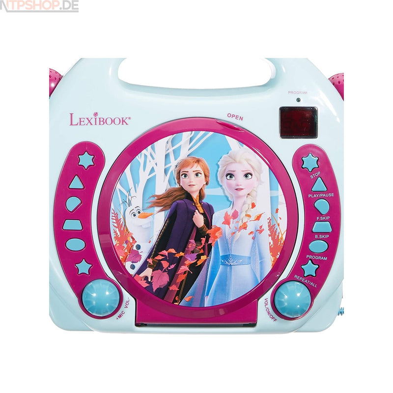 Laden Sie das Bild in Galerie -Viewer, Lexibook RCDK100FZ CD-Player mit Karaokefunktion im Frozen Design - New-Tech-Products GmbH NTP NTPShop.de www.ntpshop.de www.new-tech-products.de all4living Onlineshop Online Store Gadgets Elektrogeräte