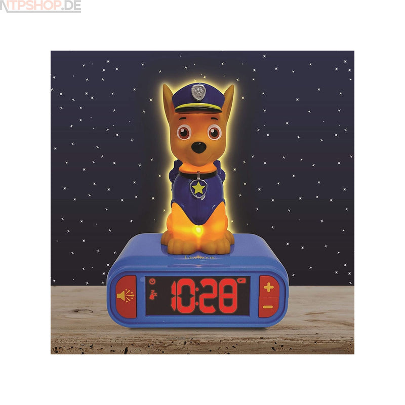 Laden Sie das Bild in Galerie -Viewer, Lexibook RL800PA Kinderwecker Paw Patrol mit LED Nachtlicht Funktion - New-Tech-Products GmbH NTP NTPShop.de www.ntpshop.de www.new-tech-products.de all4living Onlineshop Online Store Gadgets Elektrogeräte