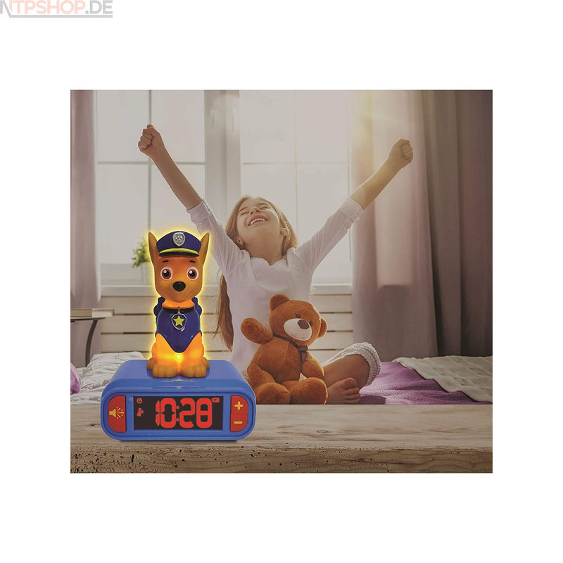 Laden Sie das Bild in Galerie -Viewer, Lexibook RL800PA Kinderwecker Paw Patrol mit LED Nachtlicht Funktion - New-Tech-Products GmbH NTP NTPShop.de www.ntpshop.de www.new-tech-products.de all4living Onlineshop Online Store Gadgets Elektrogeräte
