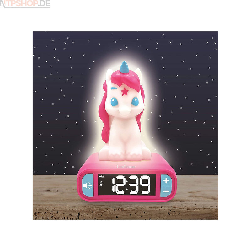 Laden Sie das Bild in Galerie -Viewer, Lexibook RL800UNI Kinderwecker Einhorn mit LED Nachtlicht Funktion - New-Tech-Products GmbH NTP NTPShop.de www.ntpshop.de www.new-tech-products.de all4living Onlineshop Online Store Gadgets Elektrogeräte