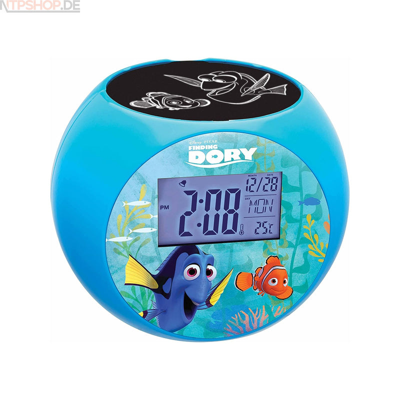 Laden Sie das Bild in Galerie -Viewer, Lexibook RL975DO Kinderwecker mit Projektion und Radio im Findet Dory Design - New-Tech-Products GmbH NTP NTPShop.de www.ntpshop.de www.new-tech-products.de all4living Onlineshop Online Store Gadgets Elektrogeräte