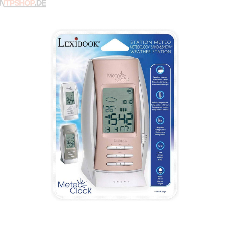 Laden Sie das Bild in Galerie -Viewer, Lexibook SM840 Wetterstation mit Hintergrundbeleuchtung und Barometer - New-Tech-Products GmbH NTP NTPShop.de www.ntpshop.de www.new-tech-products.de all4living Onlineshop Online Store Gadgets Elektrogeräte