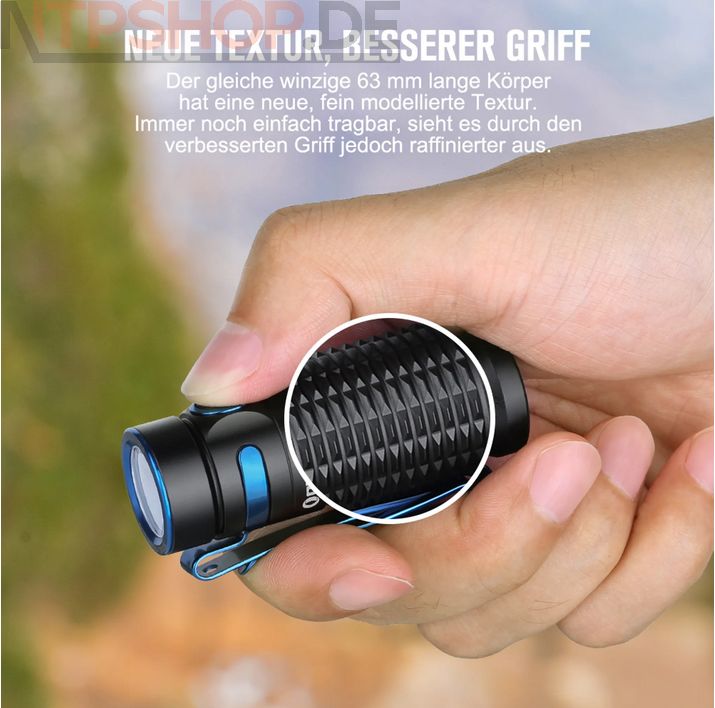 Laden Sie das Bild in Galerie -Viewer, Olight Baton 3 LED Taschenlampe 1200 Lumen und 6 Lichtmodi - New-Tech-Products GmbH NTP NTPShop.de www.ntpshop.de www.new-tech-products.de all4living Onlineshop Online Store Gadgets Elektrogeräte
