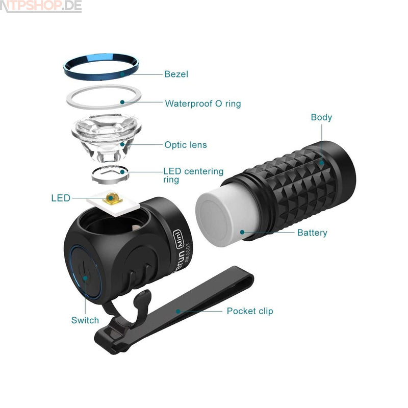 Laden Sie das Bild in Galerie -Viewer, Olight Perun Mini Kit Wiederaufladbare LED Stirnlampe 1000 Lumen - New-Tech-Products GmbH NTP NTPShop.de www.ntpshop.de www.new-tech-products.de all4living Onlineshop Online Store Gadgets Elektrogeräte