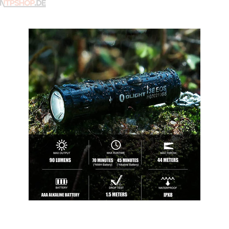 Laden Sie das Bild in Galerie -Viewer, Olight i3E EOS Taschenlampe - New-Tech-Products GmbH NTP NTPShop.de www.ntpshop.de www.new-tech-products.de all4living Onlineshop Online Store Gadgets Elektrogeräte