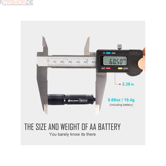 Olight i3E EOS Taschenlampe - New-Tech-Products GmbH NTP NTPShop.de www.ntpshop.de www.new-tech-products.de all4living Onlineshop Online Store Gadgets Elektrogeräte