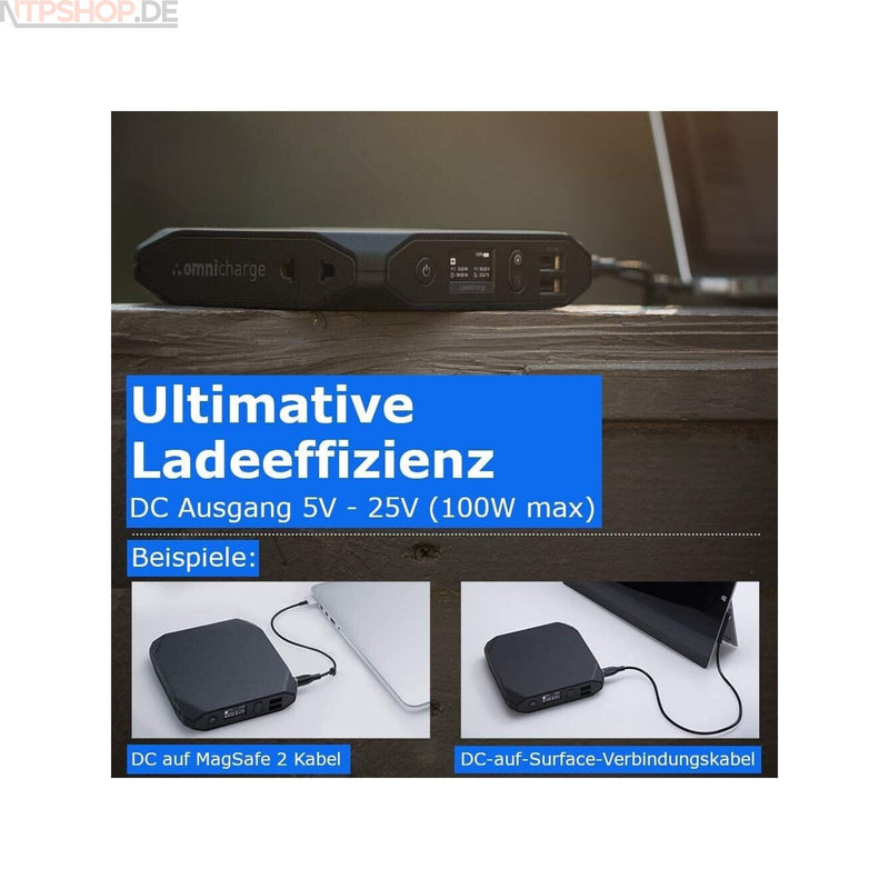 Laden Sie das Bild in Galerie -Viewer, Omnicharge OP2KB002 Omni20+ Powerbank 20000 mAh - New-Tech-Products GmbH NTP NTPShop.de www.ntpshop.de www.new-tech-products.de all4living Onlineshop Online Store Gadgets Elektrogeräte