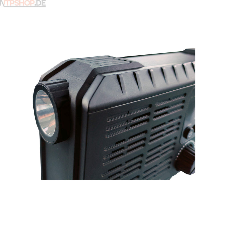 Laden Sie das Bild in Galerie -Viewer, POWERplus® Ox Radio und Taschenlampe mit Stromerzeugung via Solar, Handkurbel oder über USB - New-Tech-Products GmbH NTP NTPShop.de www.ntpshop.de www.new-tech-products.de all4living Onlineshop Online Store Gadgets Elektrogeräte