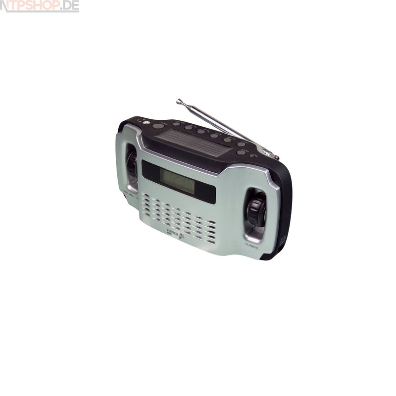 Laden Sie das Bild in Galerie -Viewer, PowerPlus Lynx - Multifunktionales Dynamo und Solar AM/FM Radio mit Smartphone Ladefunktion - New-Tech-Products GmbH NTP NTPShop.de www.ntpshop.de www.new-tech-products.de all4living Onlineshop Online Store Gadgets Elektrogeräte