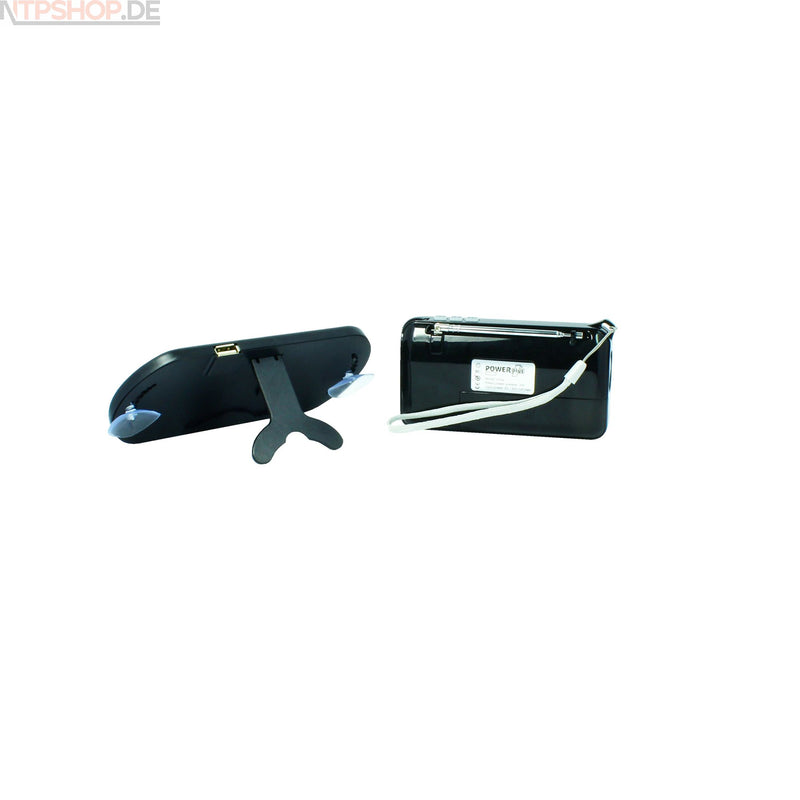 Laden Sie das Bild in Galerie -Viewer, POWERplus Crow Solar - ein per USB oder per Solarzelle aufladbares FM Scan Radio mit USB/SD MP3 Funktion Taschenlampe und Uhr - New-Tech-Products GmbH NTP NTPShop.de www.ntpshop.de www.new-tech-products.de all4living Onlineshop Online Store Gadgets Elektrogeräte