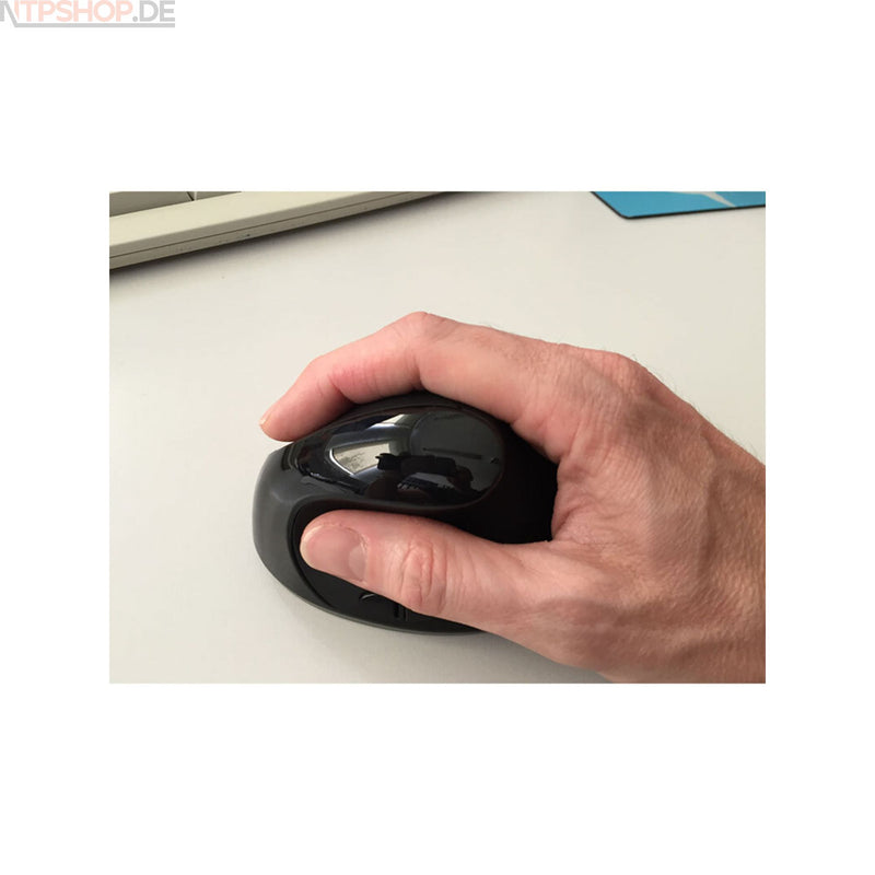 Laden Sie das Bild in Galerie -Viewer, Spiffy Ergonomische Maus schwarz wireless - New-Tech-Products GmbH NTP NTPShop.de www.ntpshop.de www.new-tech-products.de all4living Onlineshop Online Store Gadgets Elektrogeräte