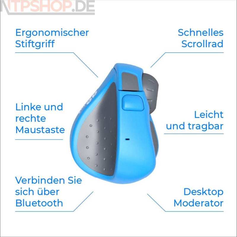 Laden Sie das Bild in Galerie -Viewer, Swiftpoint SM605-E GoPoint Ergonomische Bluetooth Maus wireless - New-Tech-Products GmbH NTP NTPShop.de www.ntpshop.de www.new-tech-products.de all4living Onlineshop Online Store Gadgets Elektrogeräte