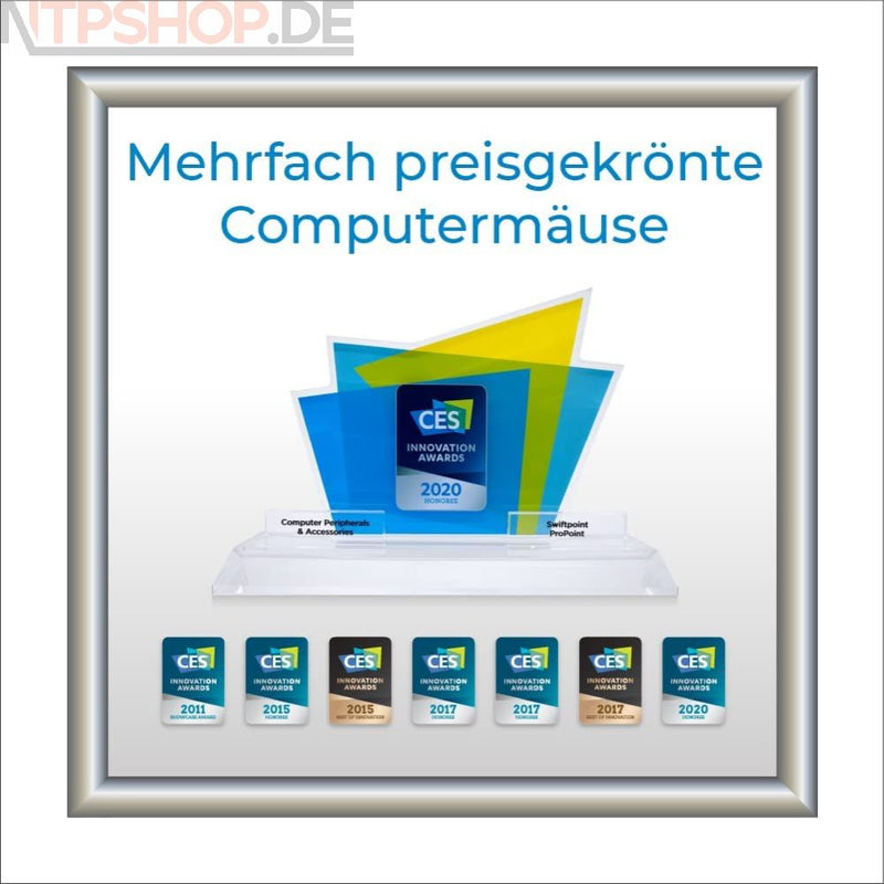 Laden Sie das Bild in Galerie -Viewer, Swiftpoint SM605-E GoPoint Ergonomische Bluetooth Maus wireless - New-Tech-Products GmbH NTP NTPShop.de www.ntpshop.de www.new-tech-products.de all4living Onlineshop Online Store Gadgets Elektrogeräte