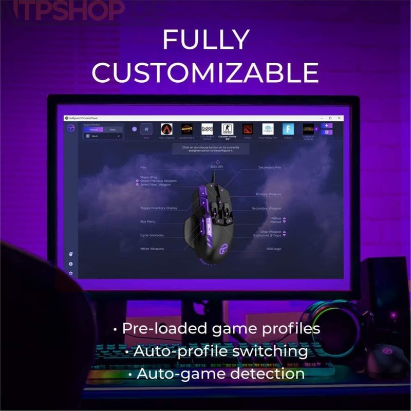 Laden Sie das Bild in Galerie -Viewer, Swiftpoint SM700-T Tracer Wired Gaming Mouse - New-Tech-Products GmbH NTP NTPShop.de www.ntpshop.de www.new-tech-products.de all4living Onlineshop Online Store Gadgets Elektrogeräte